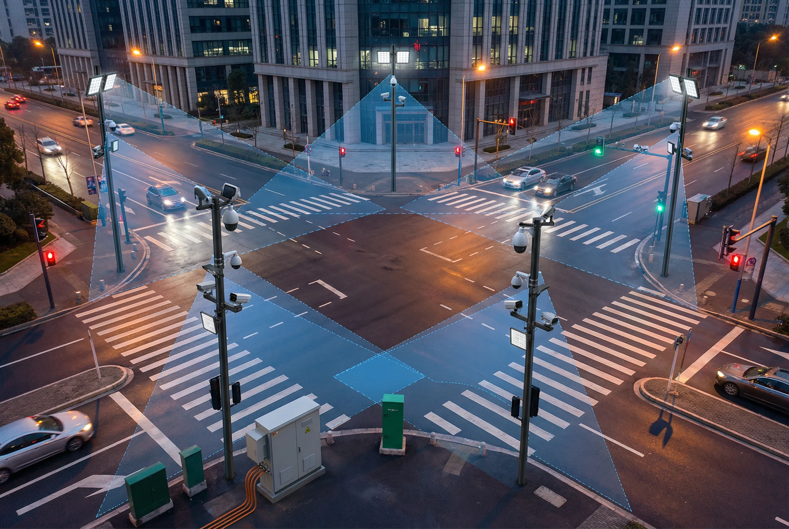 Urban Intersection Surveillance Deployment